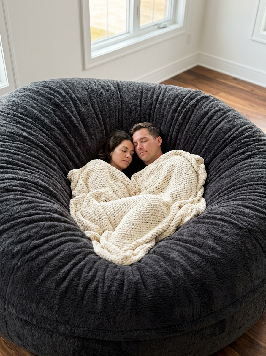 Review by Sam & Jenna - The Cosac XXL Beanbag